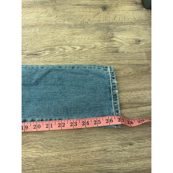 AG Adriano Goldschmeid Distressed Ankle Jeans 25 R Straight - Picture 9 of 9